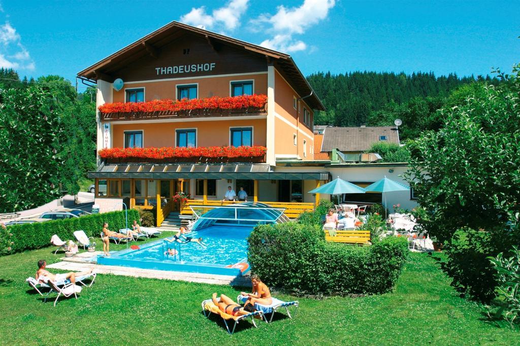 Hotel Restaurant Thadeushof Techelsberg Zewnętrze zdjęcie